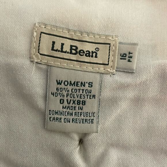 Ll bean brown casual pants - Picture 3 of 4